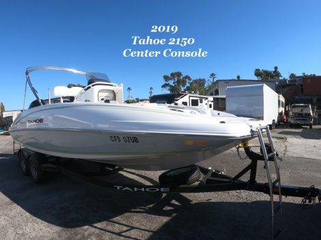 Used Boats For Sale in Los Angeles, California by owner | 2019 Tahoe 2150 CC